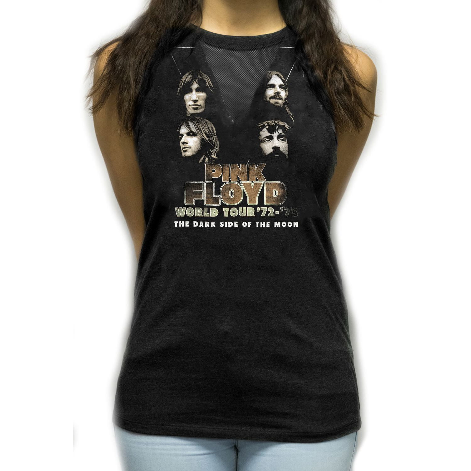 Pink Floyd Women's  "world Tour" Fashion Top
