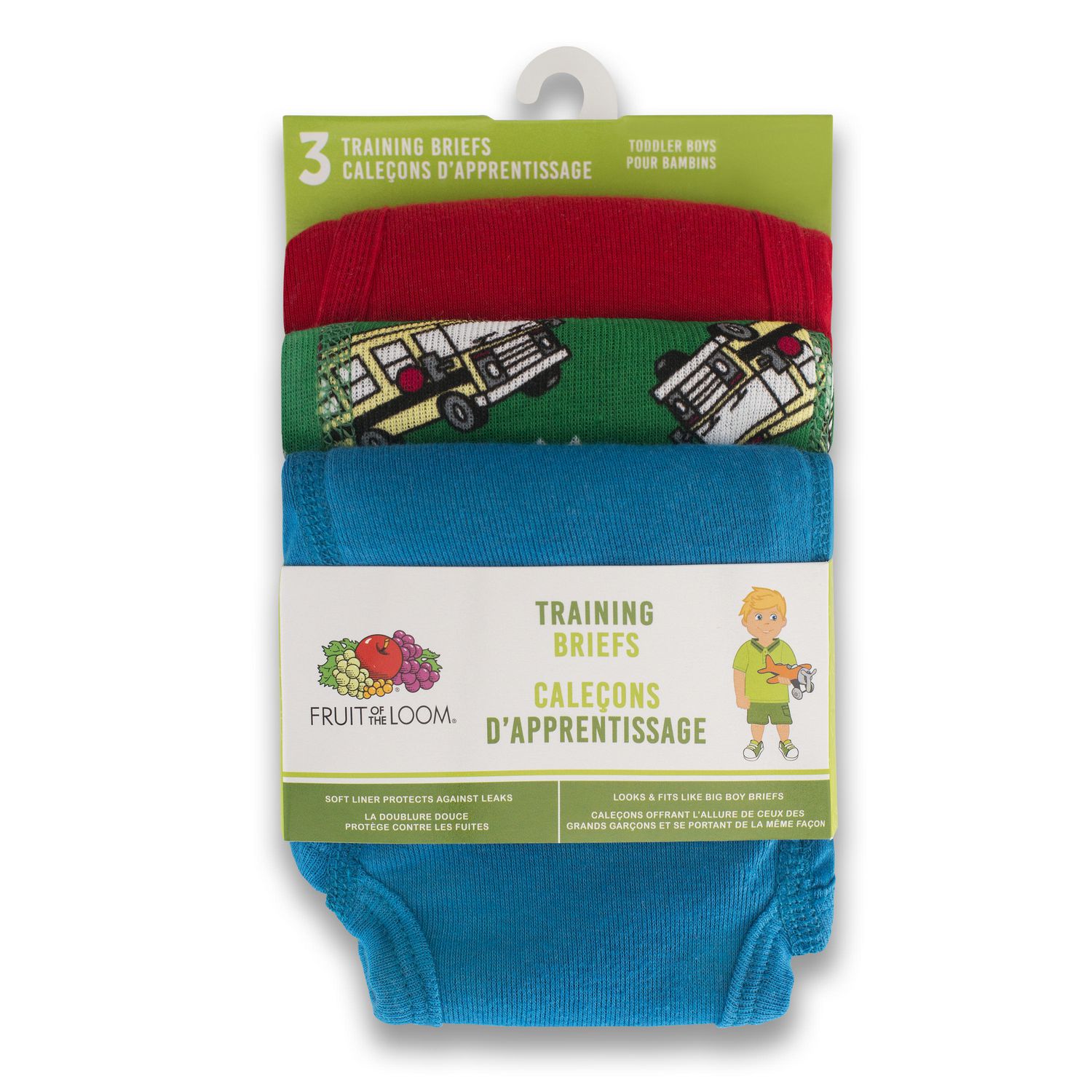 Fruit of the Loom Toddler Boys' Training Briefs 