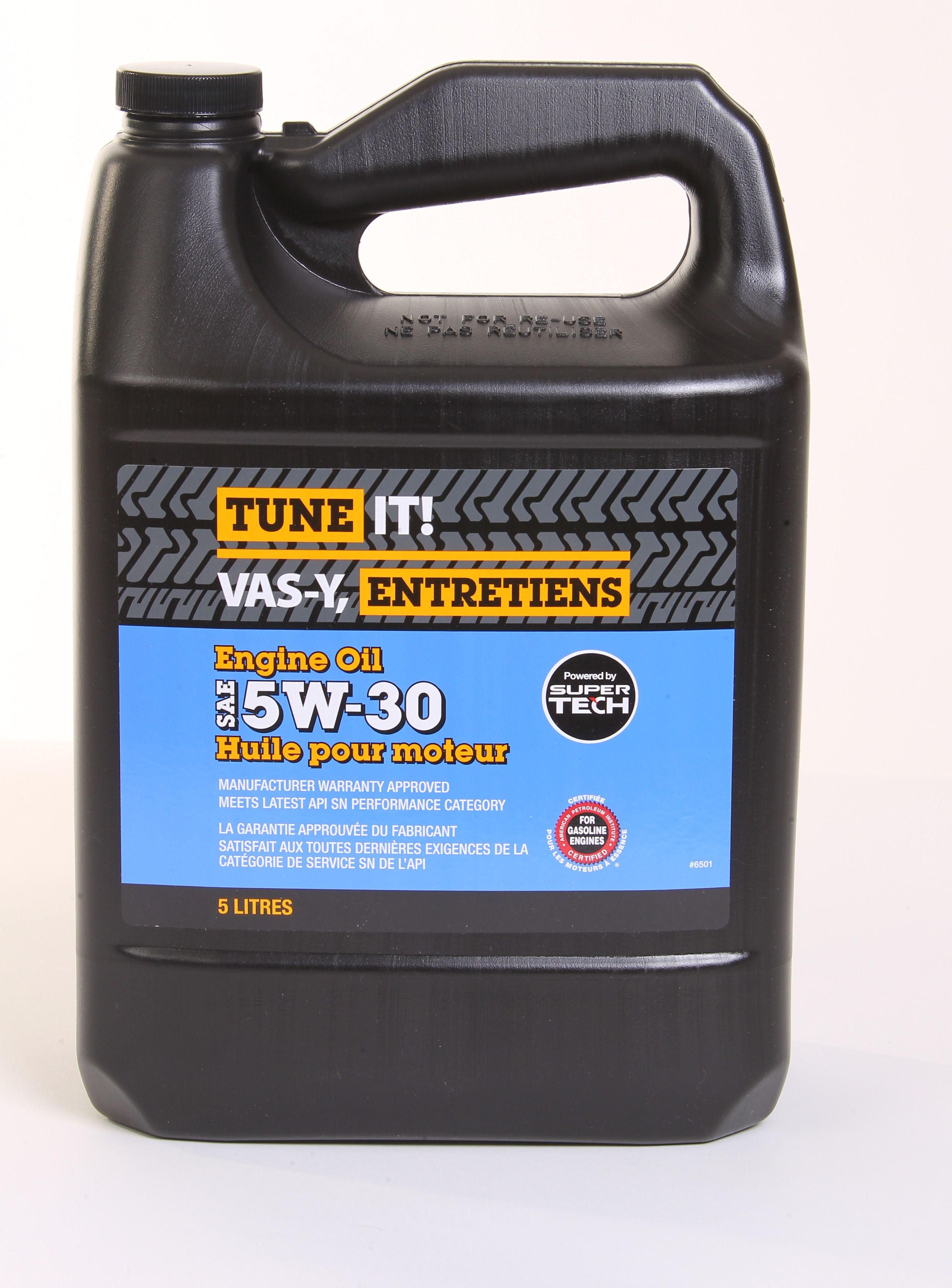 TUNE IT! Conventional 5W30 Engine Oil Walmart Canada