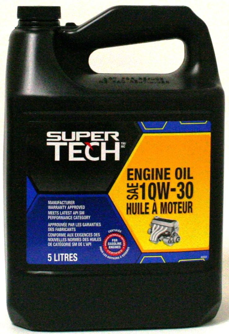 SuperTech Conventional 10W30 5L Walmart Canada