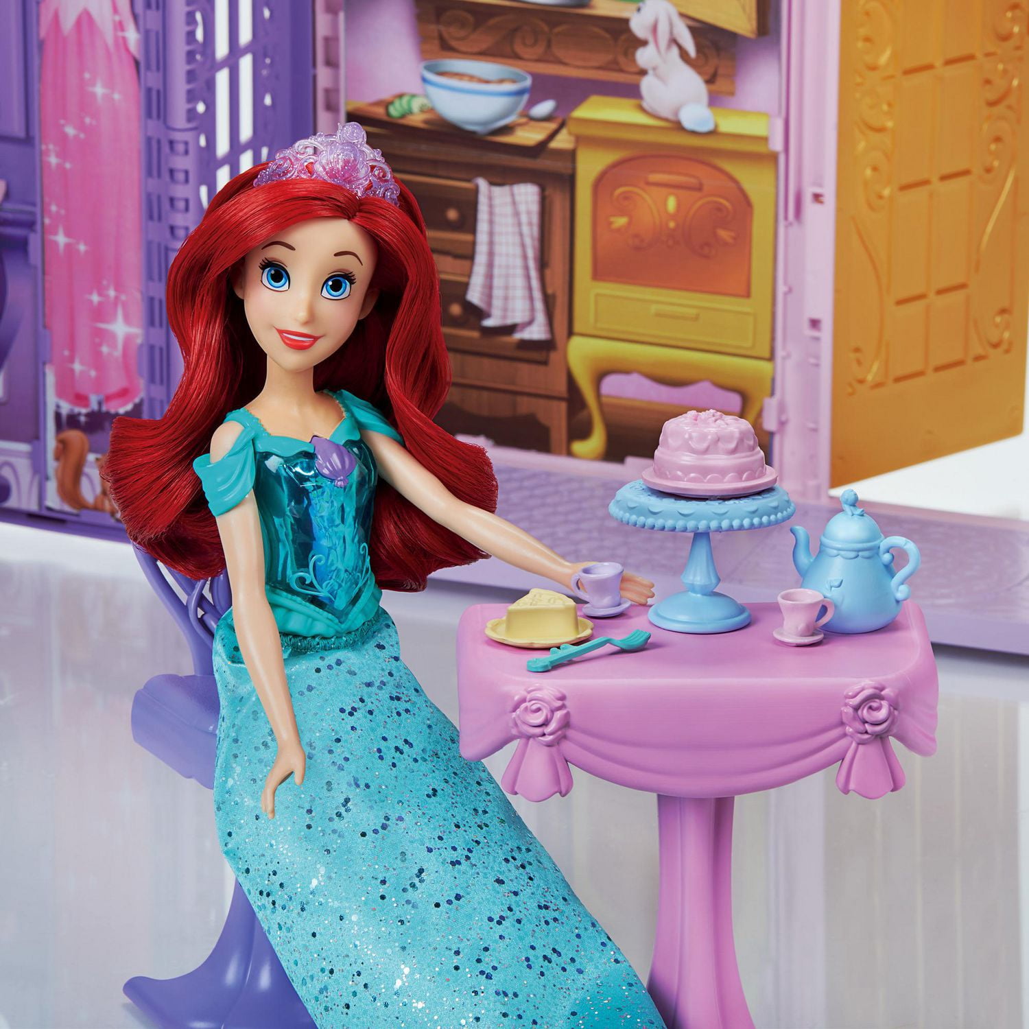 disney princess fold n go celebration castle