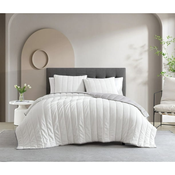 Mainstay 3 Piece Plush Quilt Set Walmart.ca