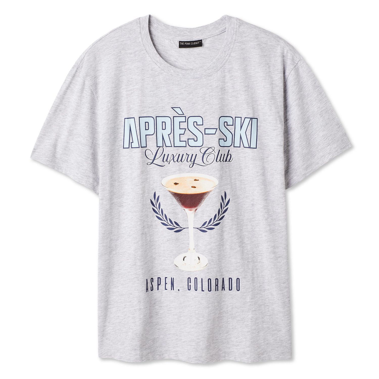 T-shirt après-ski The Pink Closet pour femmes