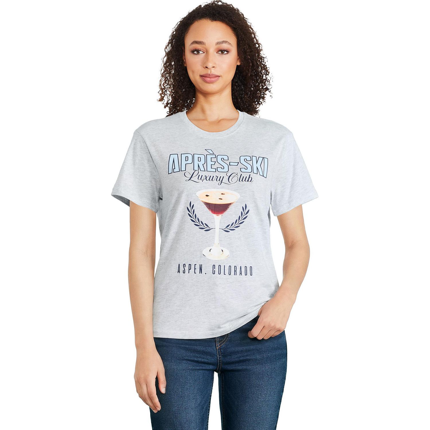 T-shirt après-ski The Pink Closet pour femmes