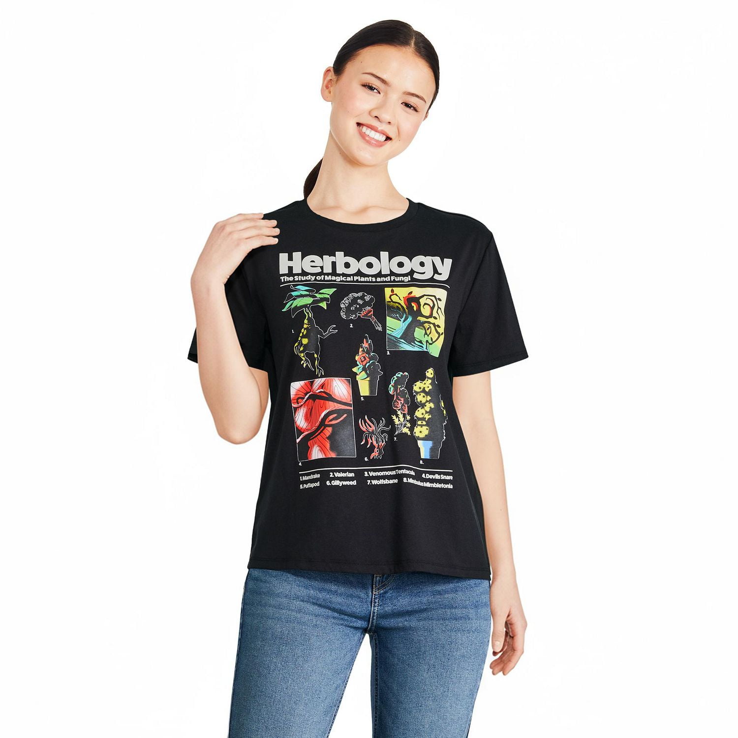 T-shirt Herbologie Harry Potter pour femmes