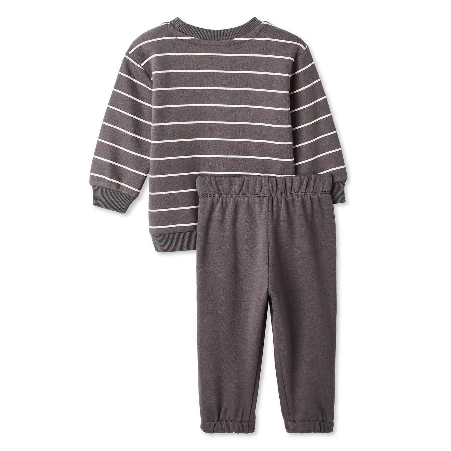 Ensemble 2 pièces avec chandail en molleton George pour bébés filles