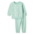 thumbnail image 1 of Ensemble 2 pièces avec chandail en molleton George pour bébés filles, 1 of 2