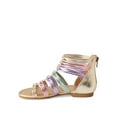 thumbnail image 3 of Justice Girls' Gladiator Sandals, 3 of 4