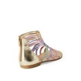 thumbnail image 4 of Justice Girls' Gladiator Sandals, 4 of 4