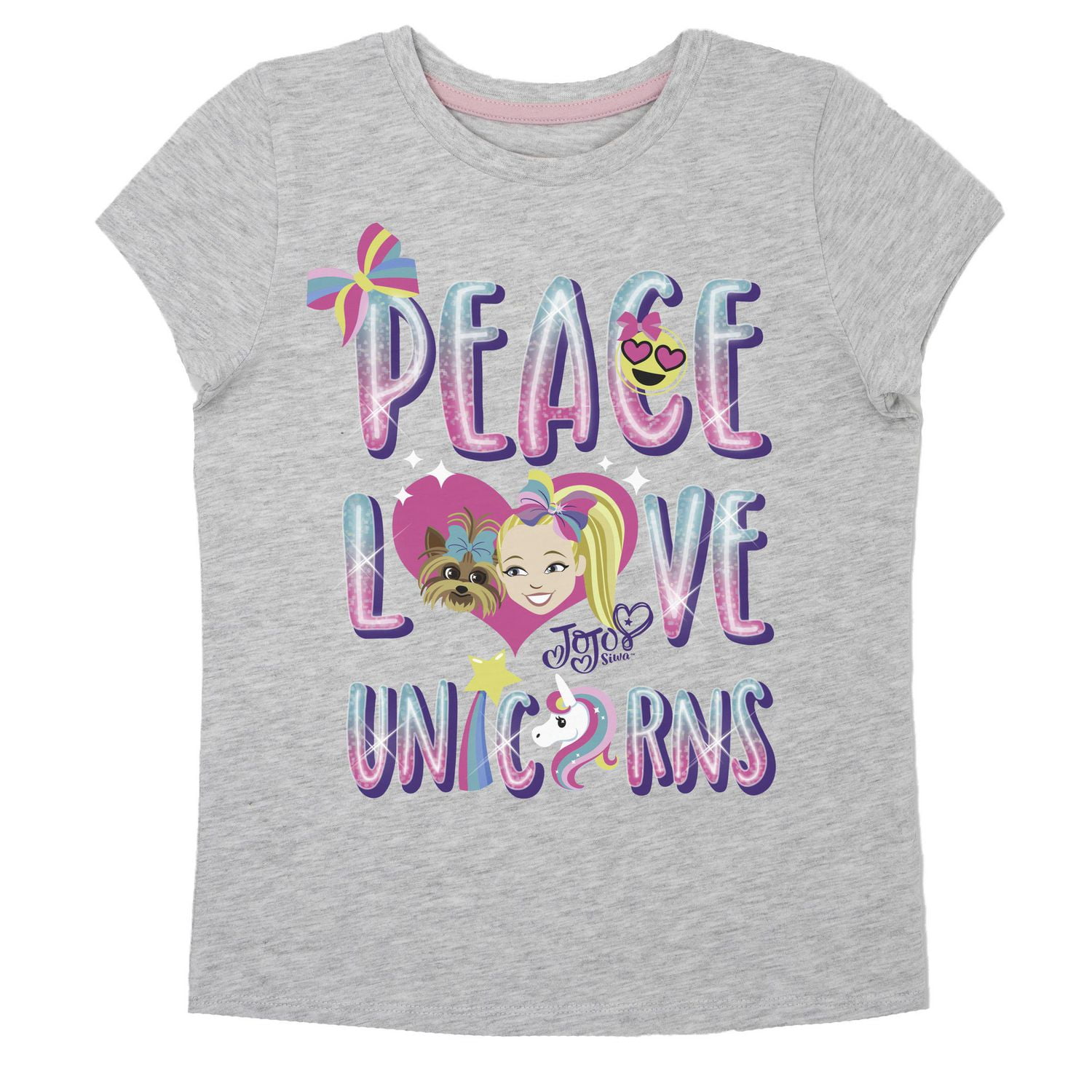 Jojo Siwa Girl's Short Sleeve T-Shirt | Walmart Canada