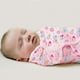 Couverture ajustable pour b\xc3\xa9b\xc3\xa9 SwaddleMe de Summer Infant Petite - Curs et  hiboux – image 1 sur 3