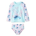 thumbnail image 1 of Ensemble 2 pièces anti-UV Stitch Disney pour petites filles, 1 of 1