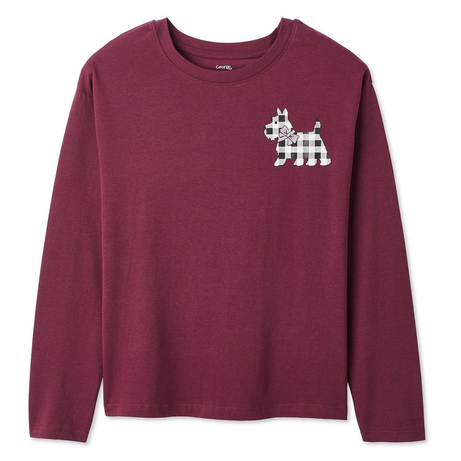 George Girls' Graphic Long Sleeve Tee