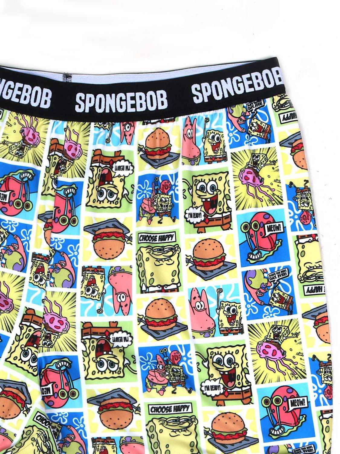 Pantalon de nuit  - Adultes - Hommes Spongebob Squarepants Tailles: P-TG