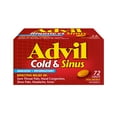 thumbnail image 1 of Advil Cold & Sinus Caplets, 1 of 5