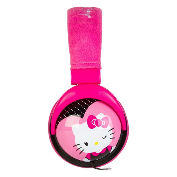 Casque d’écoute supra-auriculaire pliable de Hello Kitty