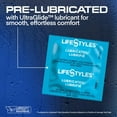 thumbnail image 3 of LifeStyles Lubricated Natural Rubber Latex Condoms, 36 Count, 3 of 9