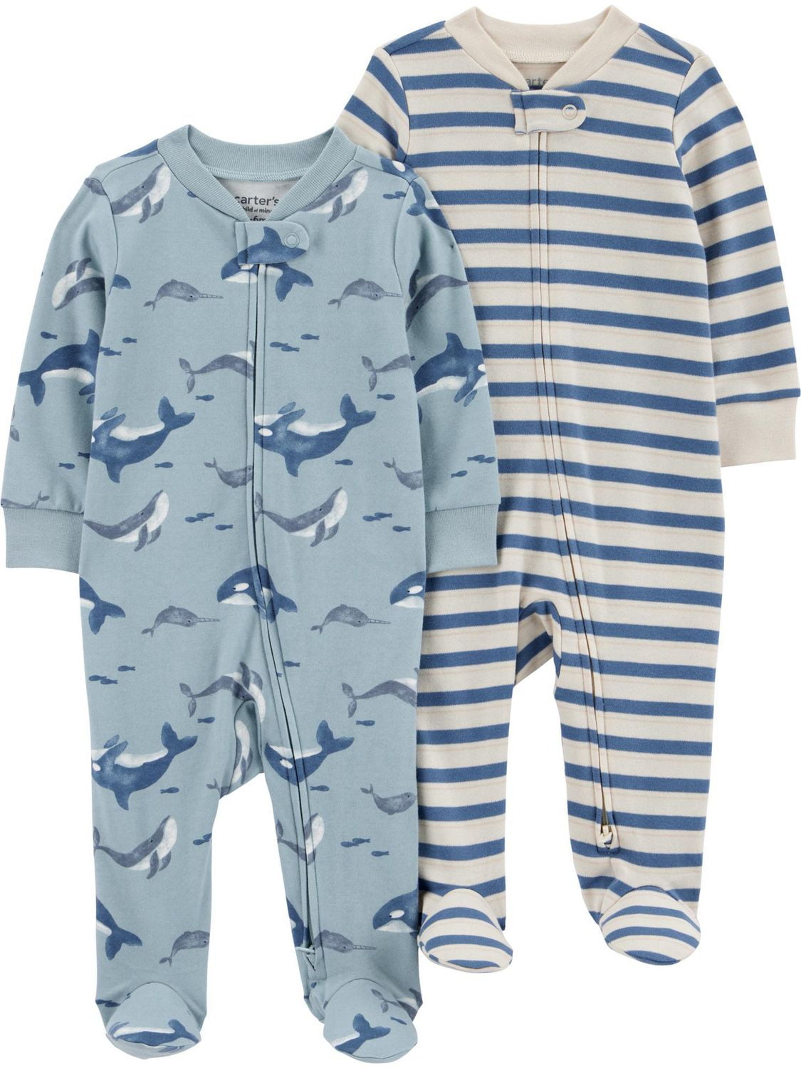 Carter's Child of Mine Infant Boys' 2PK Sleep and Play