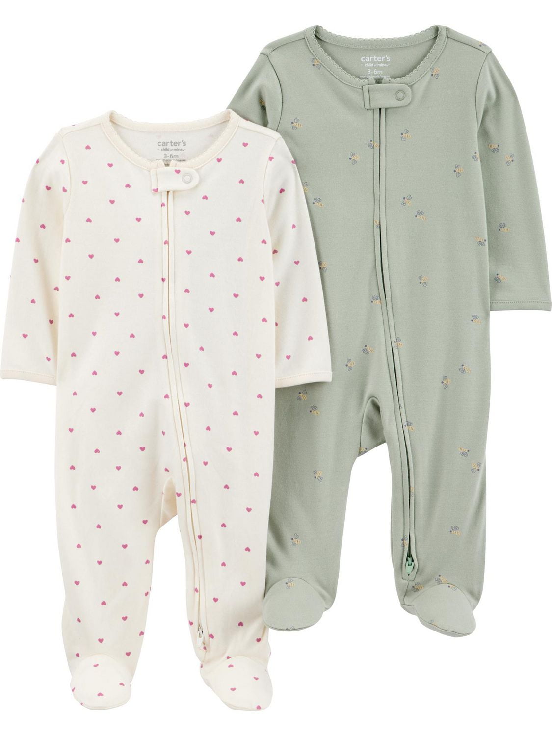 Carter's Child of Mine Ensemble de 2 pyjamas pour bébé fille