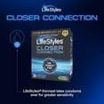 thumbnail image 2 of LifeStyles Closer Connection Ultra Thin Natural Rubber Latex Condoms, 24 Count, 2 of 8