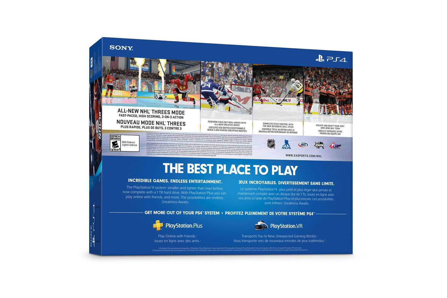 1TB PlayStation®4 NHL® 18 Bundle - Walmart.ca