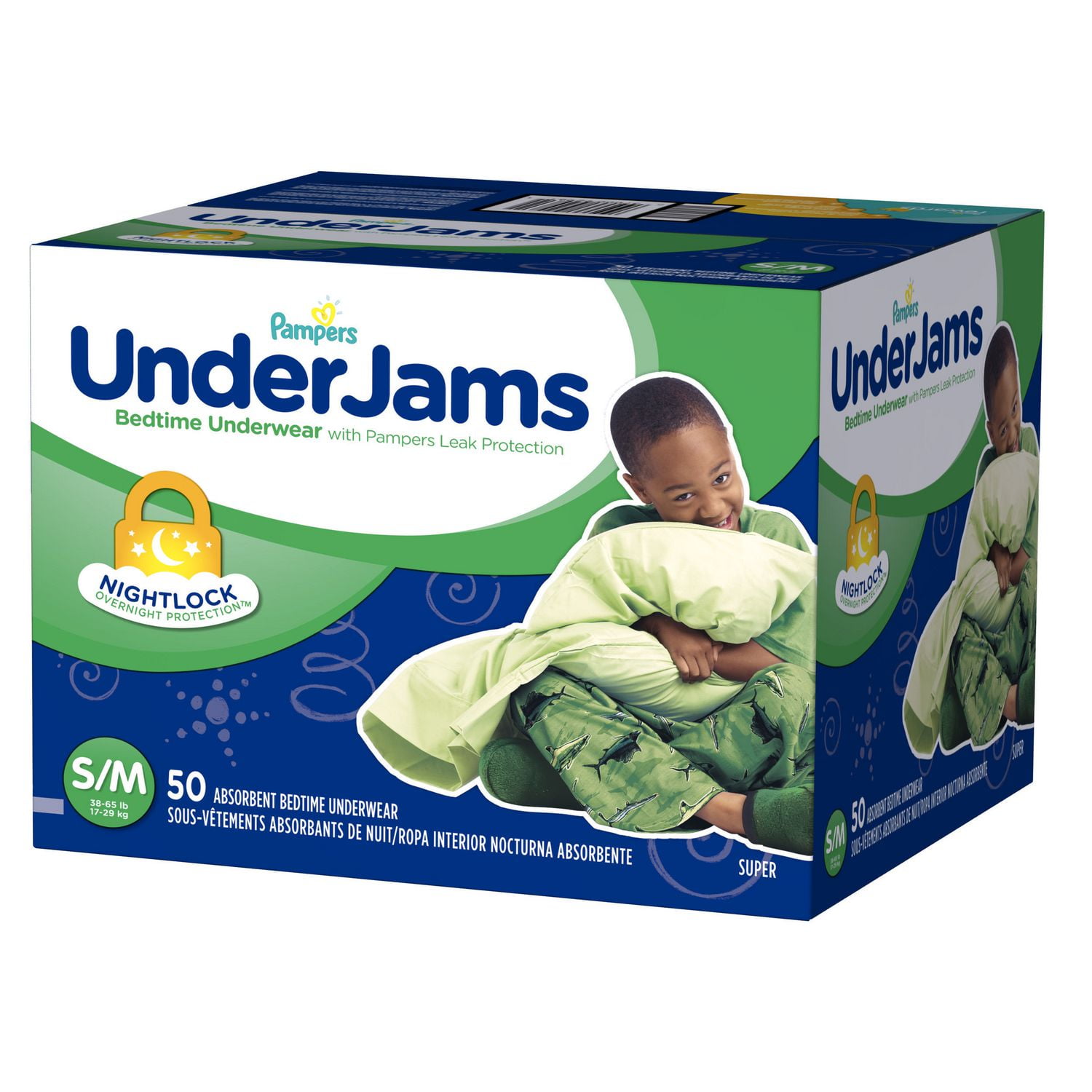 Pampers UnderJams Bedtime Underwear 