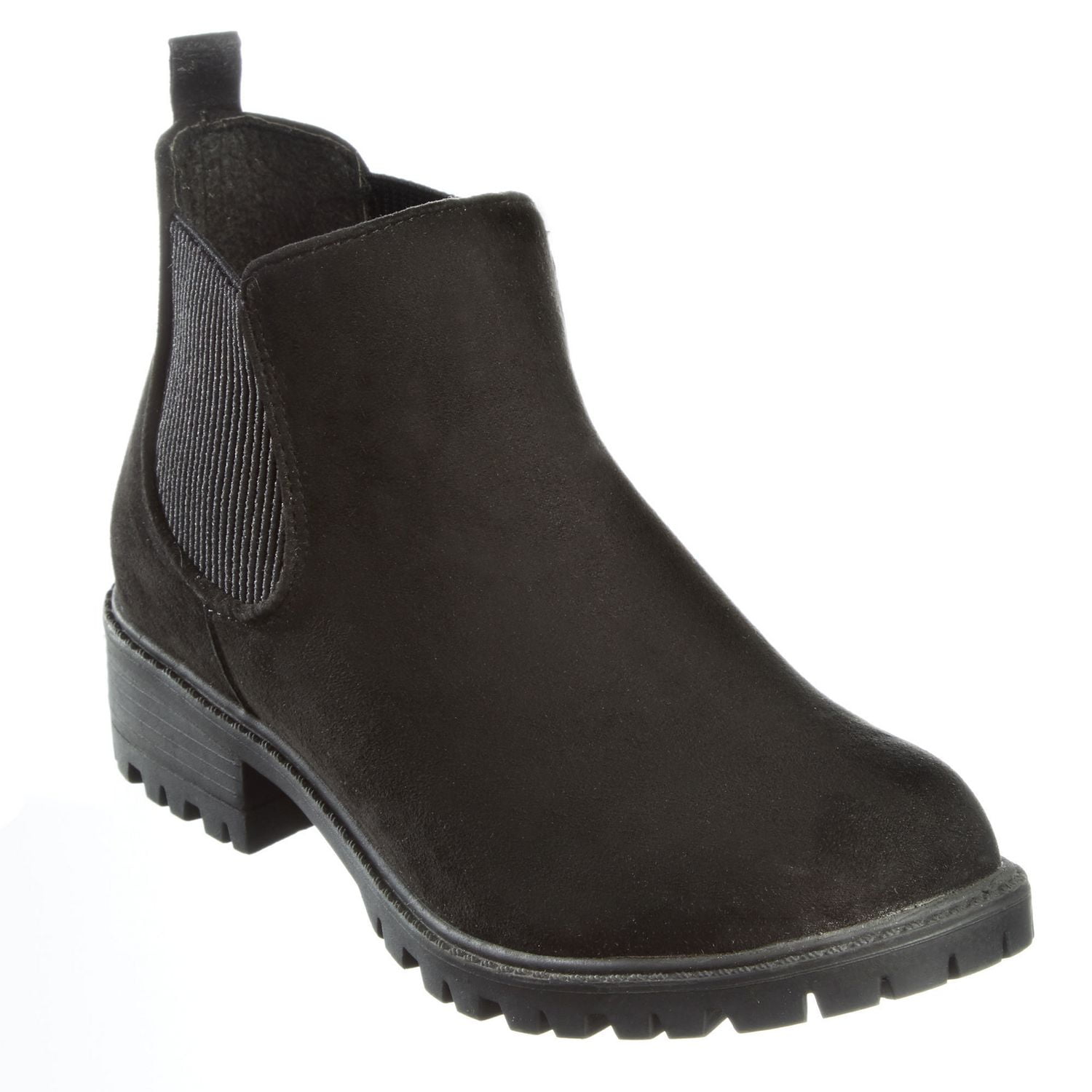 Walmart black sale ankle boots