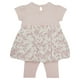 Ens. robe à jupe bouffante et boléro intégré avec legging George British Design pour bébés filles – image 2 sur 3