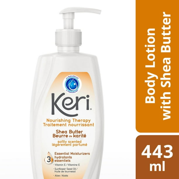 Lotion hydratante corporelle Keri pour traitement de la peau