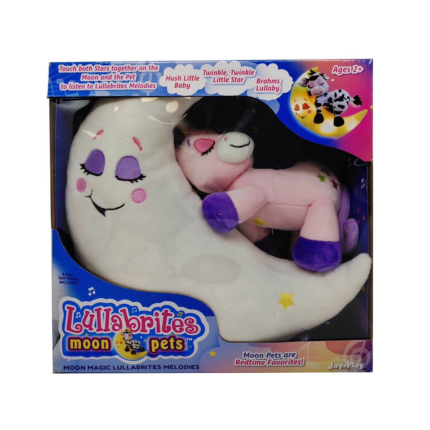 Lullabrites Moon Pets Pink Unicorn Walmart