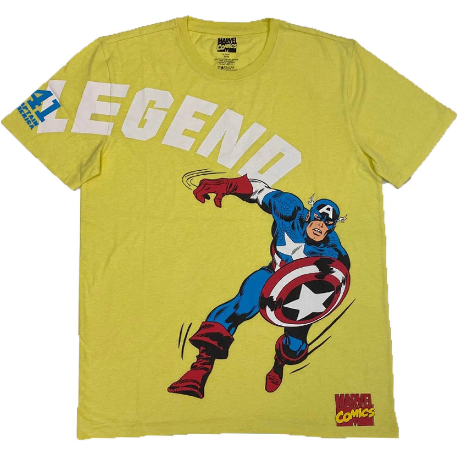 Men's Captain America t shirt.