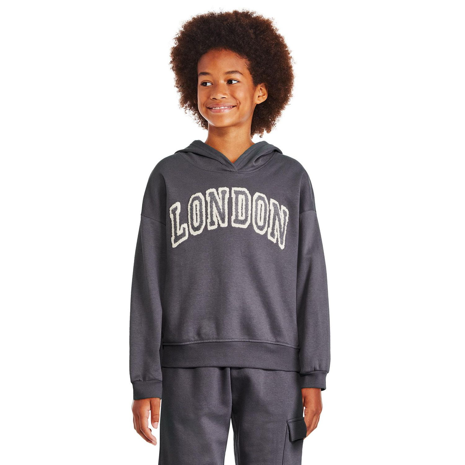 Chandail à capuchon George pour filles