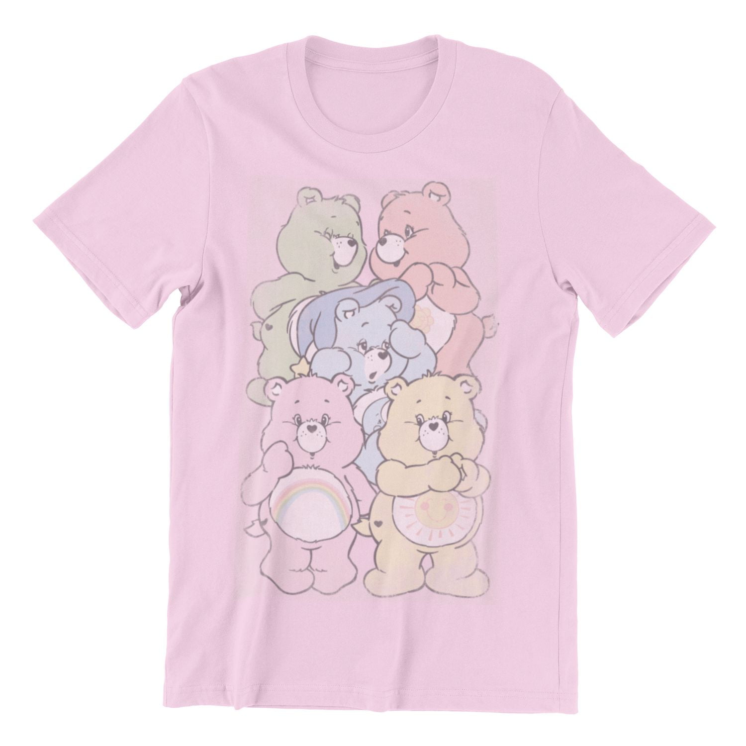 Care Bears Ladie's short sleeve crew neck T-Shirt