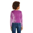 thumbnail image 3 of Haut en velours à manches longues George pour filles, 3 of 6