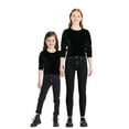 thumbnail image 4 of George Girls' Velour Long-Sleeve Top, 4 of 6