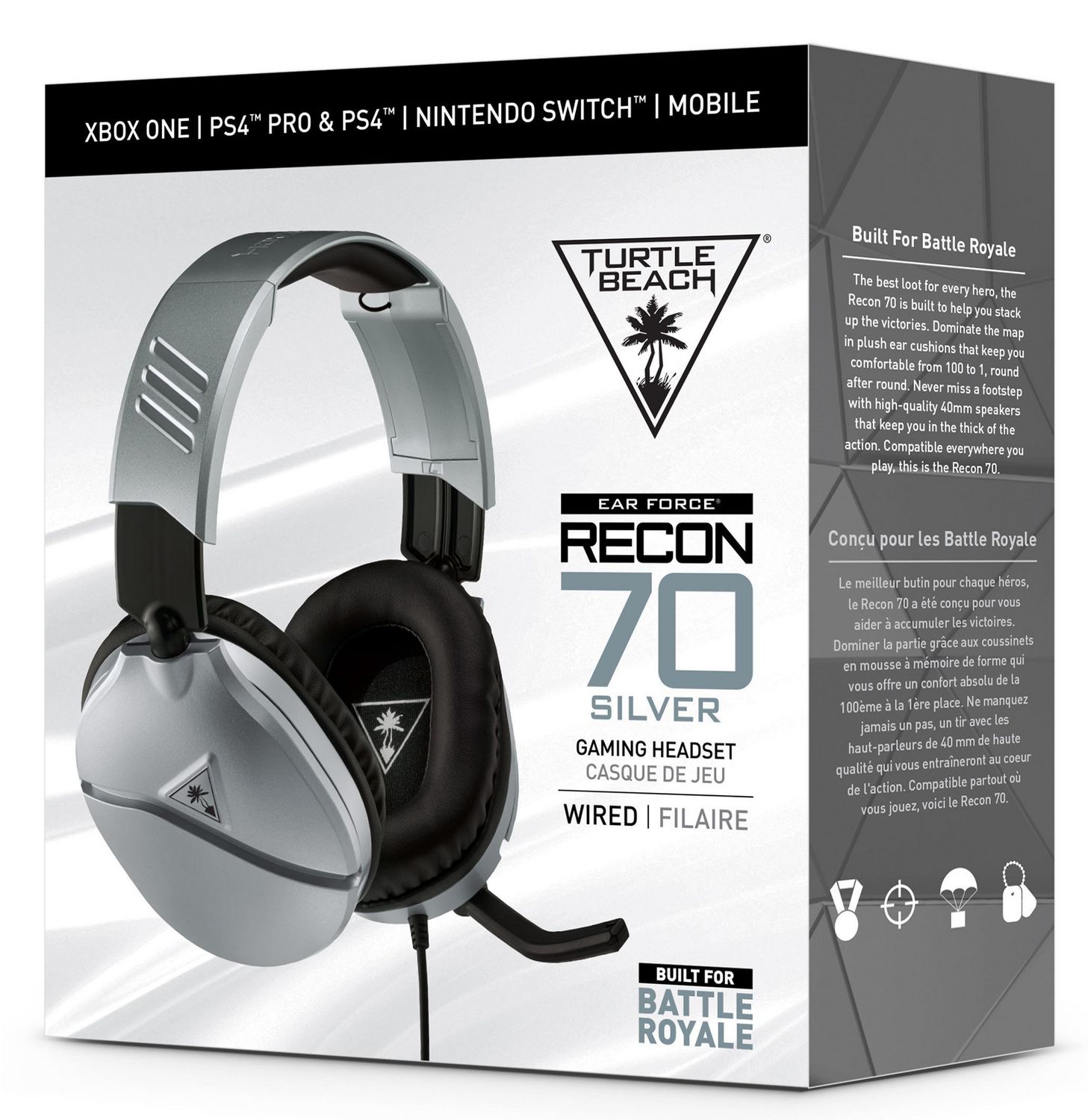 Turtle Beach® Recon 70 Silver Gaming Headset Walmart Canada