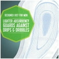 thumbnail image 3 of Depend Incontinence Shields, Pads for Men, Light Absorbency, 58 Count, 3 of 5