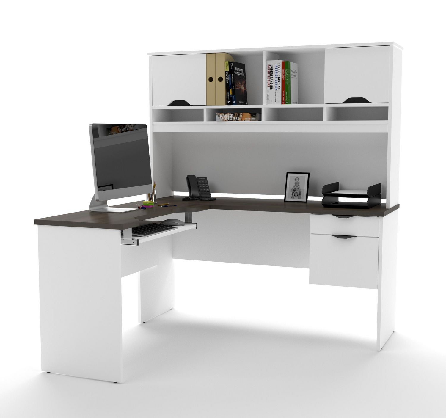 Bestar Innova L Shaped Desk Walmart Canada