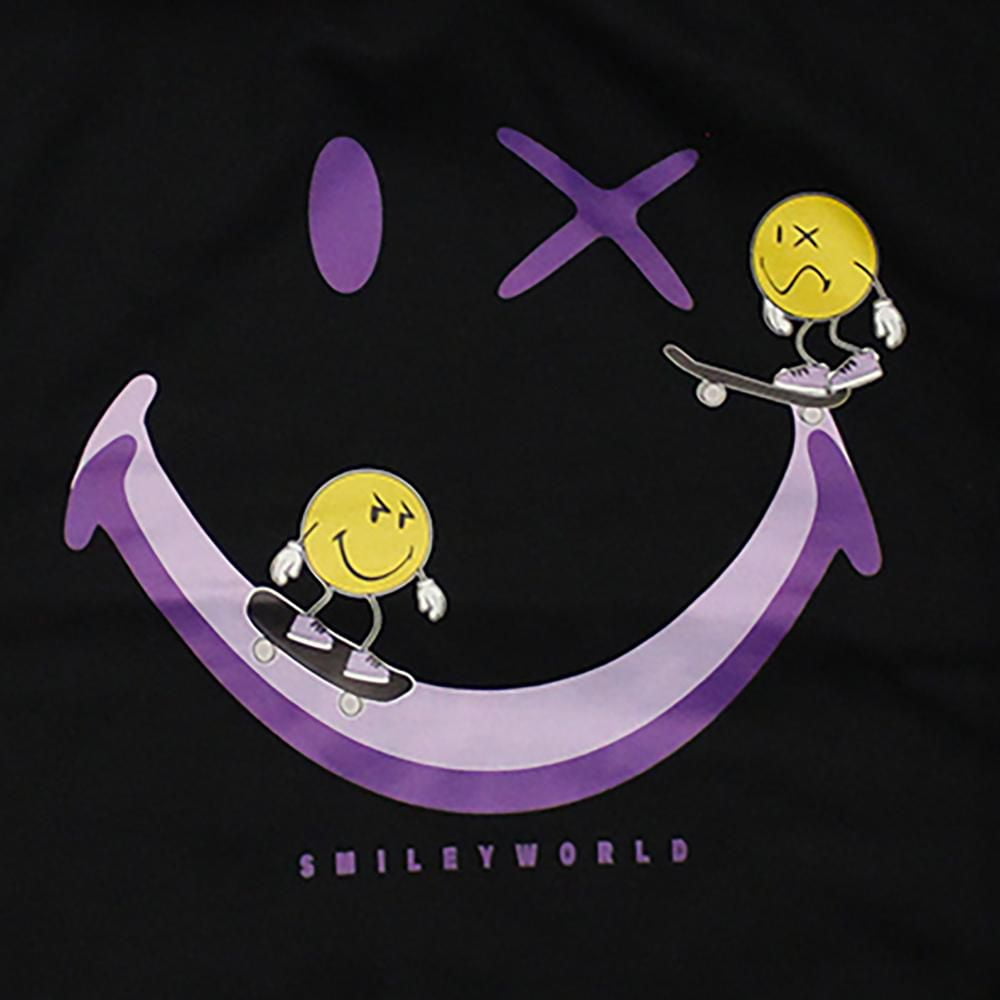 Sweat à capuche SmileyWorld® sous licence pour fille.