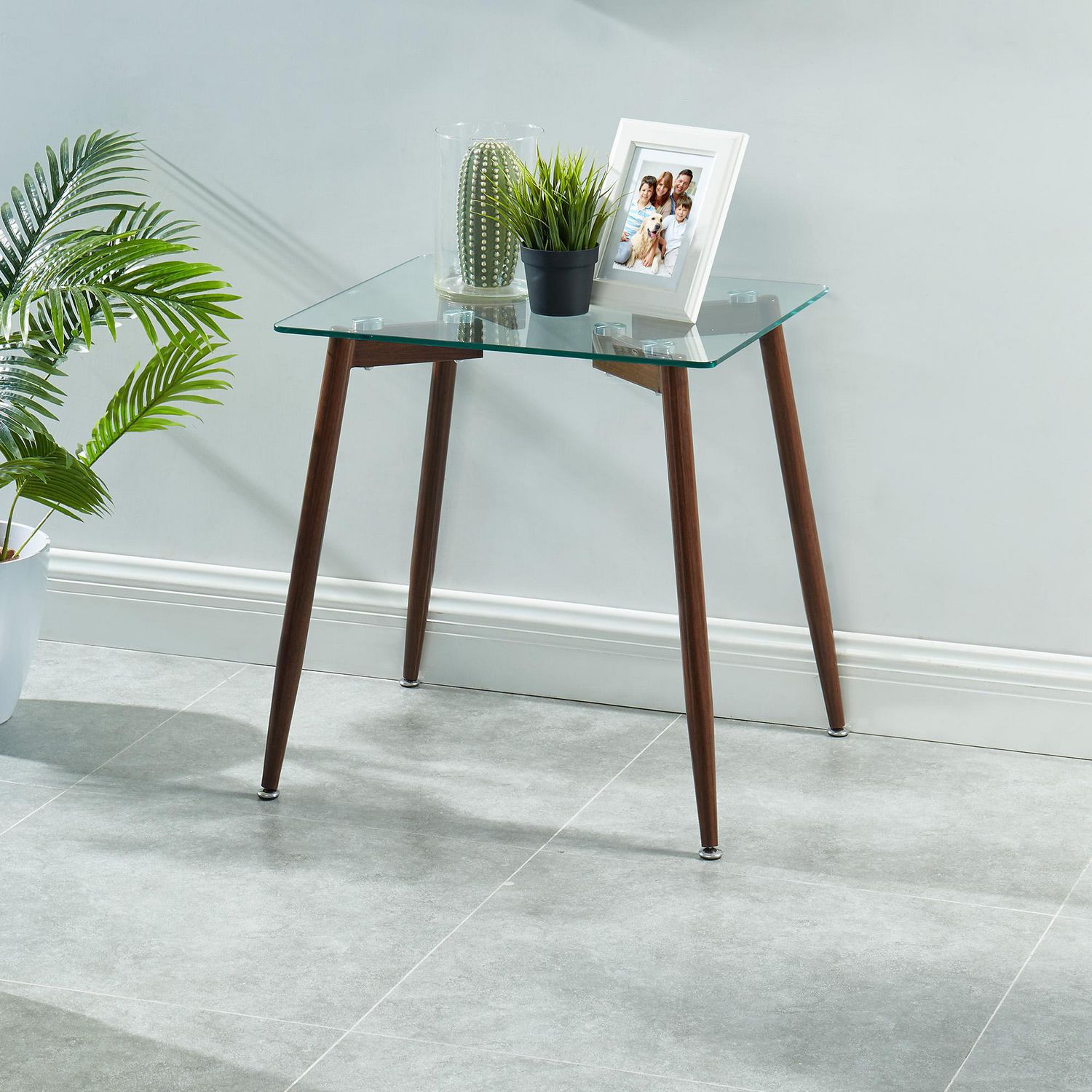 Contemporary Glass Accent Table Walmart Canada