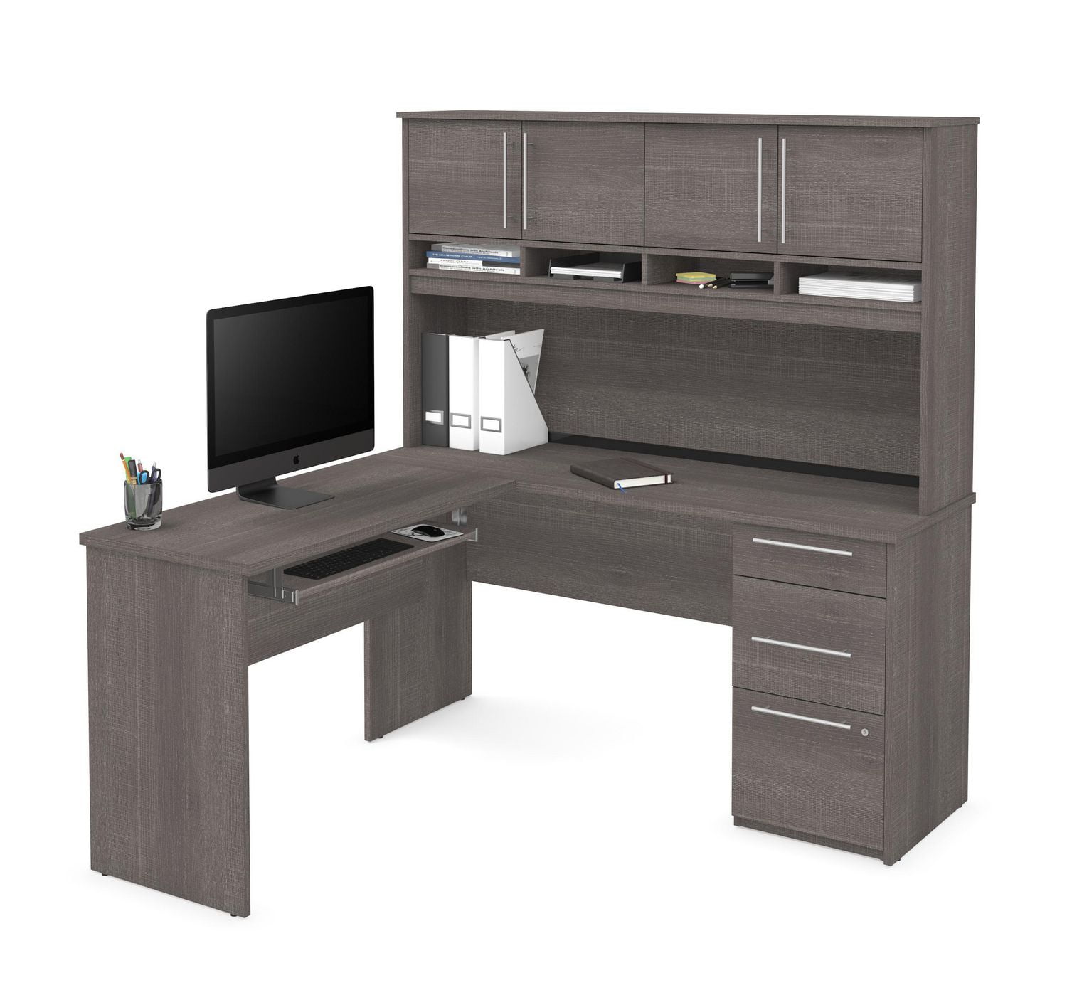 Bestar Innova Plus L Shaped Desk Canada Bestar Innova Plus L Shaped Desk Image 1 Of 4 Zoomed