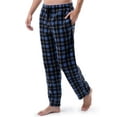 thumbnail image 2 of Fruit of the Loom Men's Fleece Sleep Pajama Pant  Blue, 2 of 6