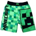 thumbnail image 1 of Boys Minecraft swim shorts, 1 of 2