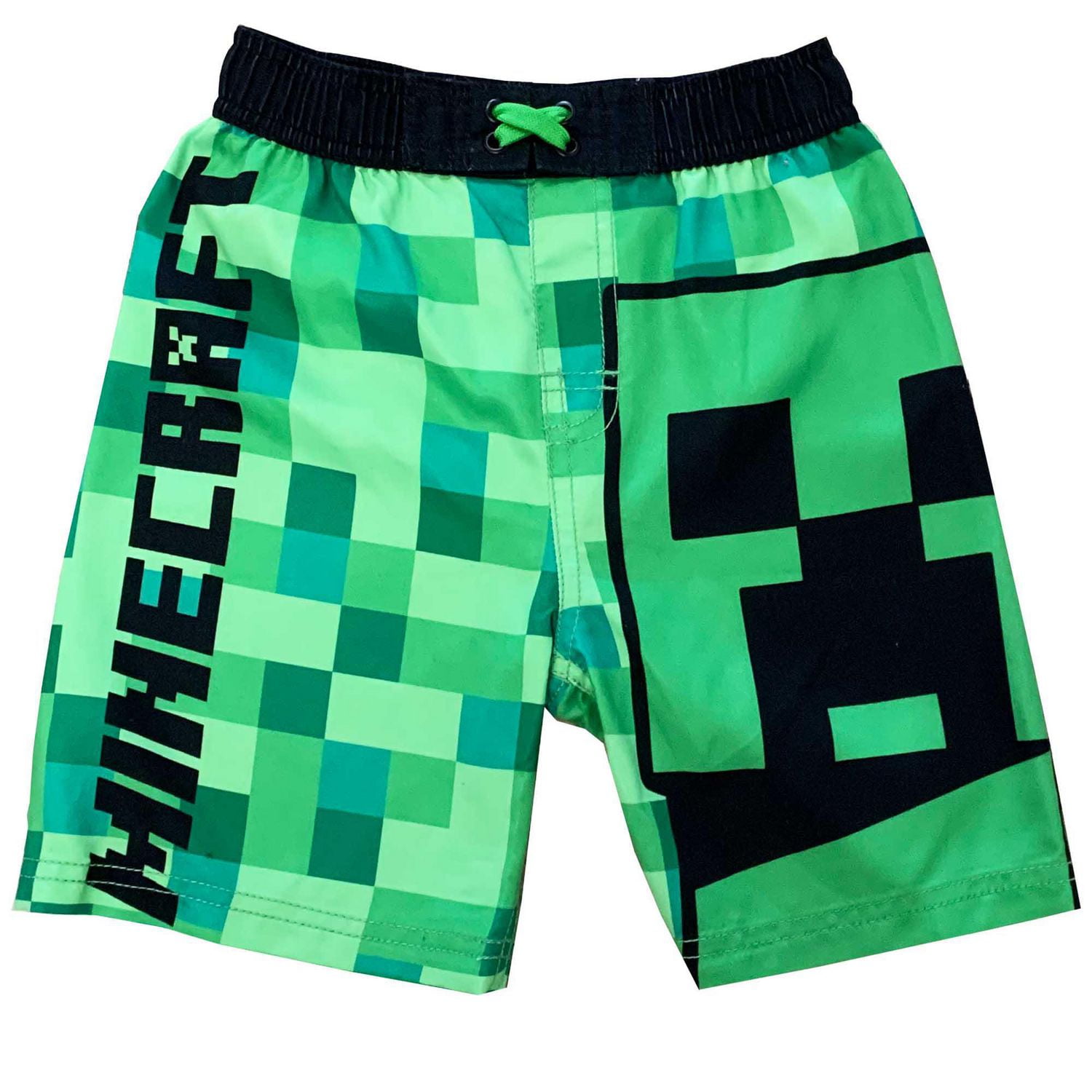 Buy Minecraft Green Swim Shorts (3-16yrs) from Next Canada