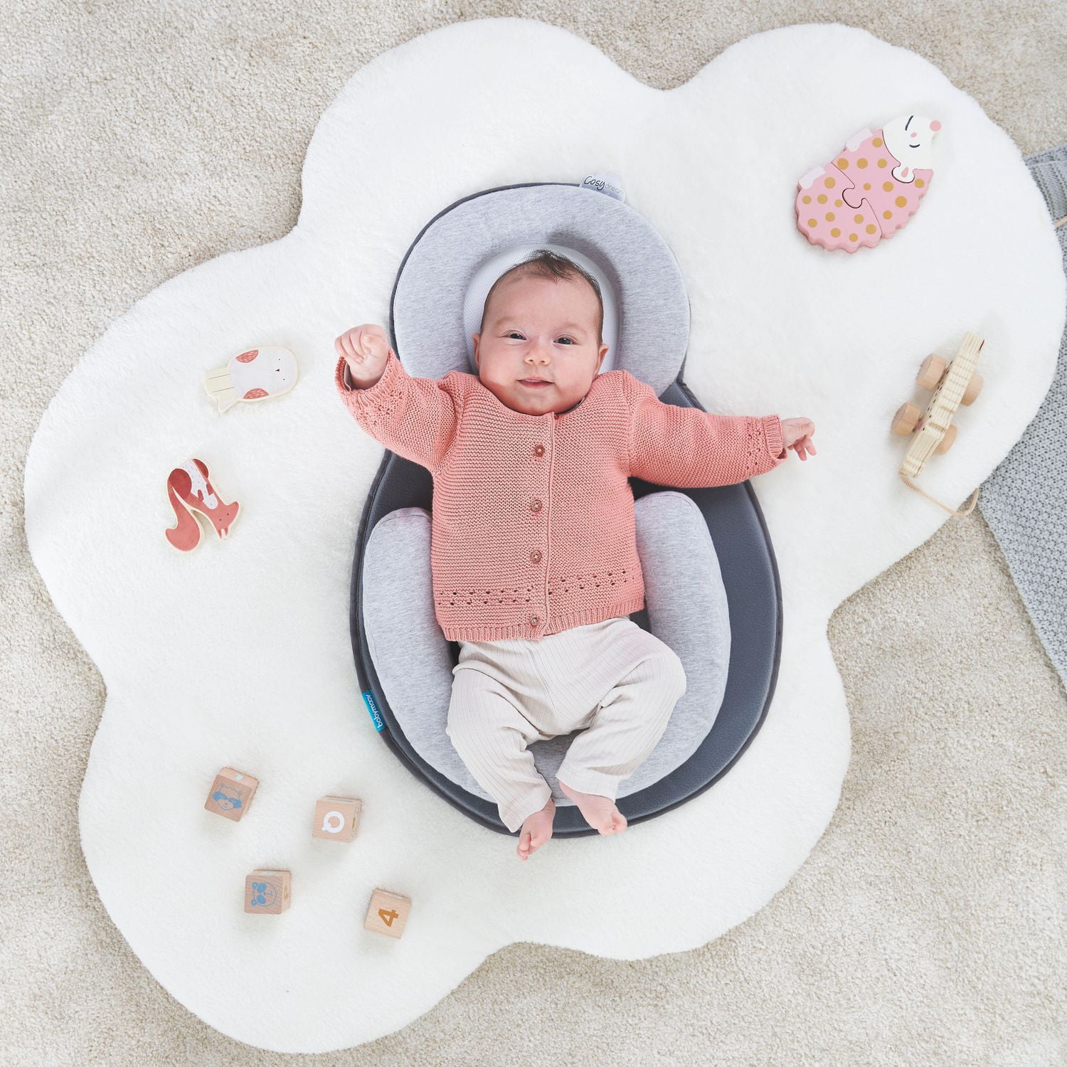 Newborn lounger hot sale walmart