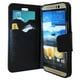 Étui portefeuille d'Exian pour HTC One M9 - noir – image 3 sur 3