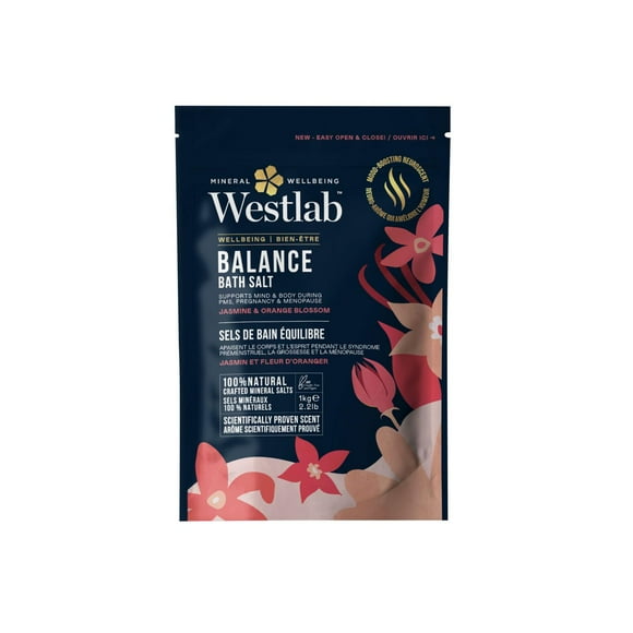 WESTLAB BALANCE BATH SALTS 1KG, Mood-Booster!