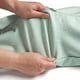 ergoPouch - Bébé, sac en jersey de coton biologique pour enfant en bas âge / sac de couchage, couverture portable, fermeture à glissière bidirectionnelle, hanche saine 0,2 TOG - Sauge – image 4 sur 8