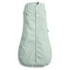 ergoPouch - Bébé, sac en jersey de coton biologique pour enfant en bas âge / sac de couchage, couverture portable, fermeture à glissière bidirectionnelle, hanche saine 0,2 TOG - Sauge – image 1 sur 8