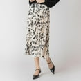 thumbnail image 4 of Devoted Pleated Midi Skirt with Elastic Waist, 4 of 5